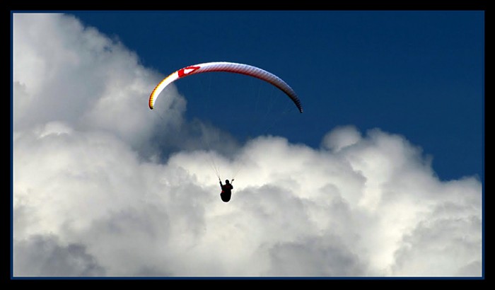 Tak sobie z kolegą latamy...